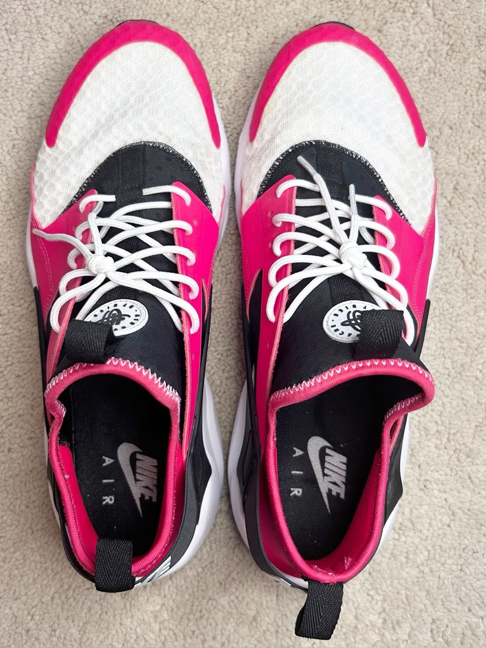 Nike Air Huarache Run Ultra (Siren Red, Black, White) - Size 12